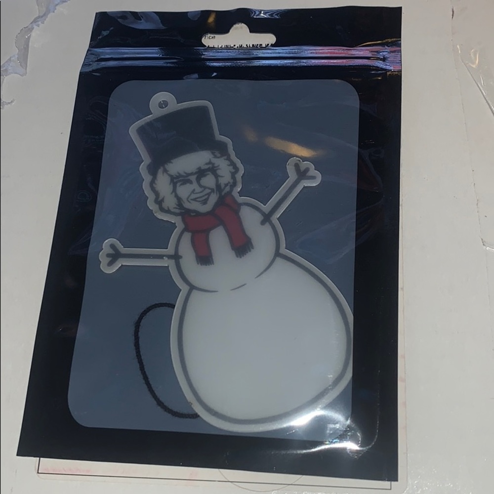 Virginity rocks Christmas ornament